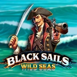 Official Slots logo: Black Sails Wild Seas by Infinity Dragon Studios at Winplace Casino